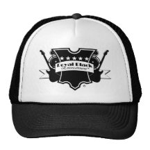 Snapback noir royal casquettes de camionneur