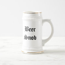 Snob de bière tasses à café