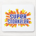 Snorkeler superbe tapis de souris