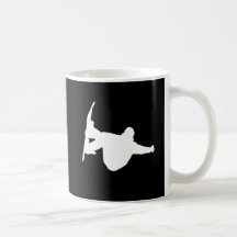 Snowboarding frais mug à café
