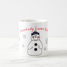 Snowbody vous aime tasse de vacances