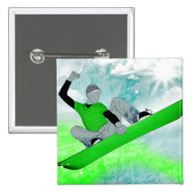 snowcore. 1. pin's avec agrafe