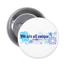 snowflakes_autism pin's