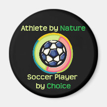 SoccerChick ABN Magnets