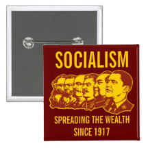 Socialistes : Écartant la richesse personnalisable Badges