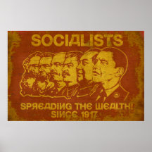 Socialistes : Répandre l'affiche de richesse