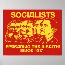 Socialistes : Répandre l'affiche de richesse
