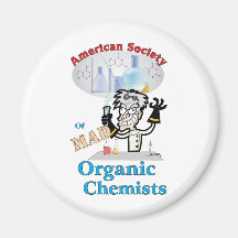 Société américaine des chimistes organiques fous magnets pour réfrigérateur