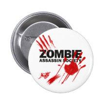 Société d'assassin de zombi badge