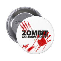 Société d'assassin de zombi badge