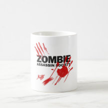 Société d'assassin de zombi tasse