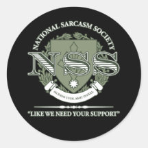 Société nationale de sarcasme adhésif