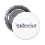 Société nationale de sarcasme badges