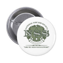 Société nationale de sarcasme pin's