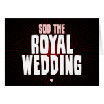Sod le mariage royal cartes de vœux