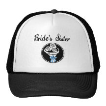 Soeur de jeunes mariées casquette de camionneur