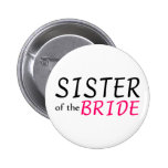 Soeur de la jeune mariée badge