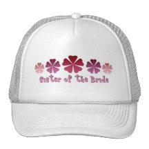 Soeur de la jeune mariée casquette