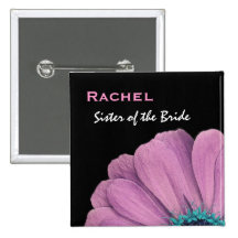 Soeur du mariage de marguerite de rose de jeune ma badges