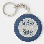 Soeur Keychain de jeunes mariées Porte-clés