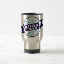 Softball Dad Coffee Mug