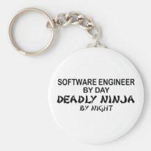 Software Engineer Ninja mortel Porte-clé