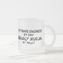 Software Engineer Ninja mortel Tasses