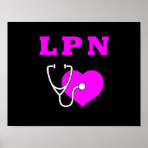 Soin de LPN Affiche