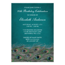 Soixante-dixième invitations de fête d'anniversair