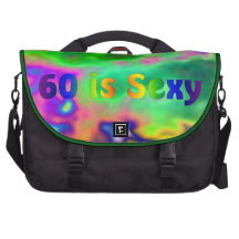 soixantième Anniversaire rétro Tiedyed Sacs Pour Ordinateurs Portables