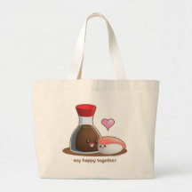 Soja heureux sacs