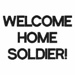 SOLDAT À LA MAISON BIENVENU SWEATSHIRT À CAPUCHE