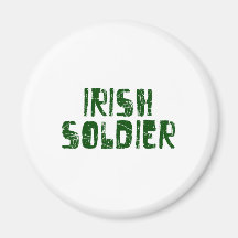 Soldat irlandais magnets pour réfrigérateur