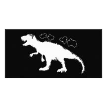 Solide de T-Rex Photocarte Personnalisée