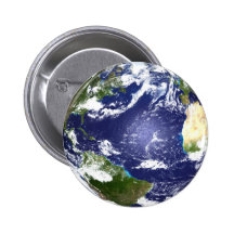 (Solides solubles) Bouton de la terre Badges Avec Agrafe