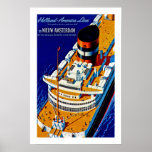 Solides solubles Nieuw Amsterdam Posters