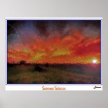 solstice d'été affiches