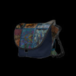 Solvant en verre souillé sacs messenger