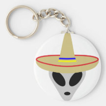 sombrero étranger mexicain porte-clefs