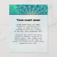 Something Fishy - Fractal Art Flyer Design