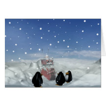 Sommeil avec la carte de pingouins