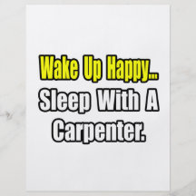 Sommeil avec un charpentier prospectus