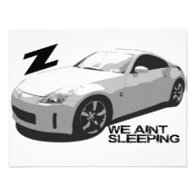 sommeil de 350Z Aint Faire-part Personnalisés