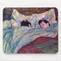 Sommeil par Toulouse-Lautrec Tapis De Souris