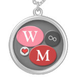 Son et sien dentelez pour toujours et collier rond
