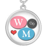 Son et sien dentelez pour toujours et collier rond