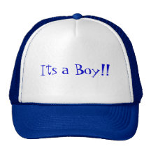 Son un garçon ! ! casquette de camionneur