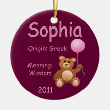 Sophia/photo Ornement De Noël