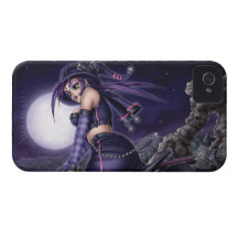 Sorcière d'Anime de Goth Coque Case-Mate iPhone 4