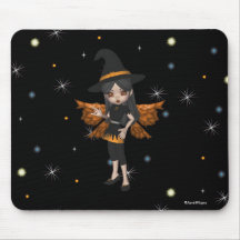 Sorcière féerique Mousepad Tapis De Souris
